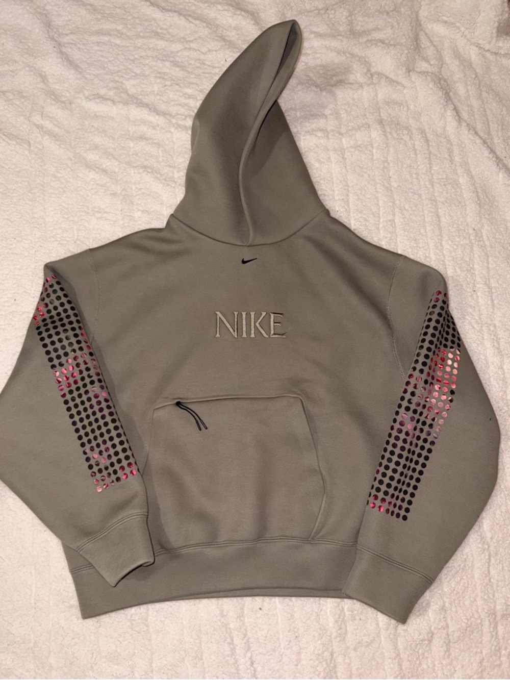 Nike Tech Pullover Hoodie Light Army/Black